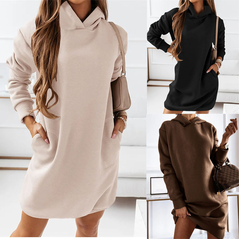 Eva - Cozy Dress with Hood