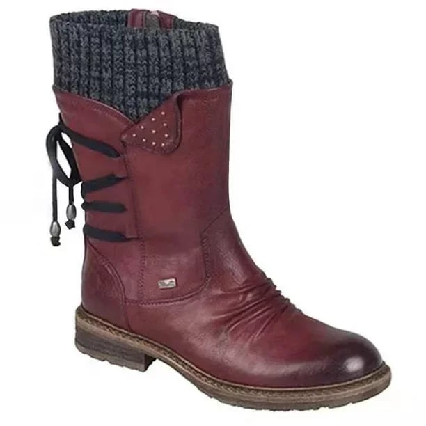 Amelia - Waterproof Mid-Calf Zip Boots