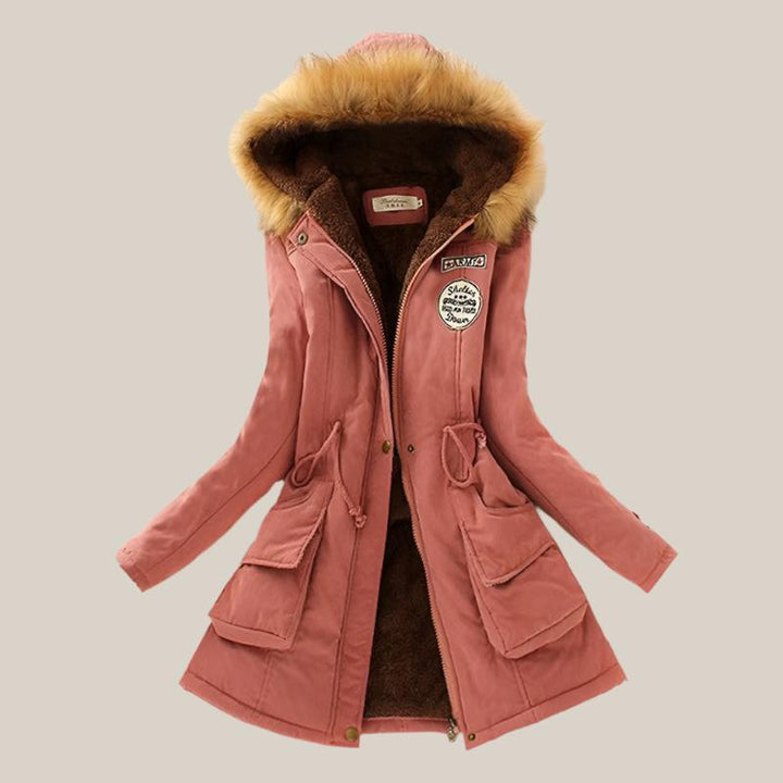 Jolanda - Winter parka with fur collar