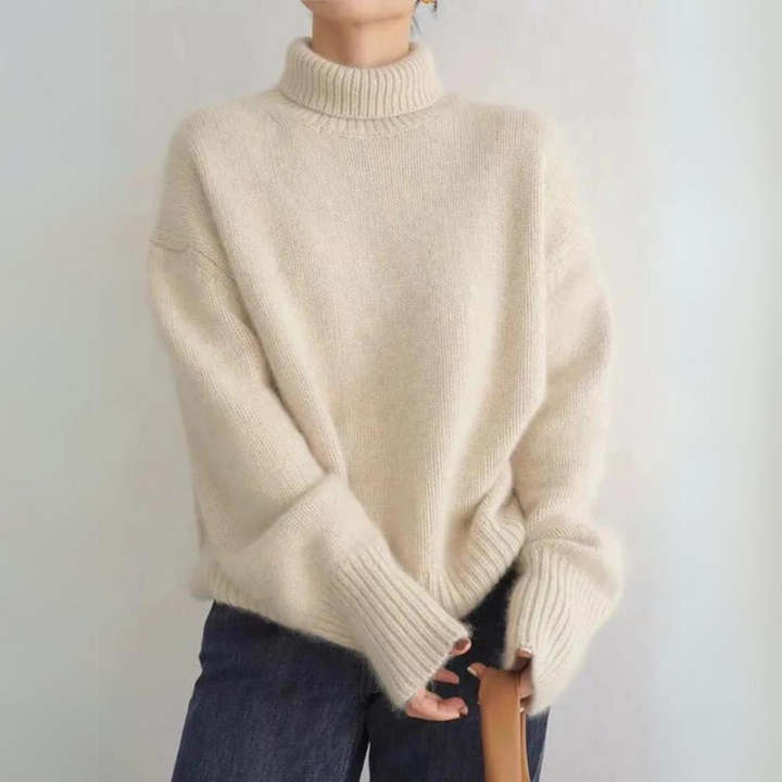 Agnes™ – Comfortable, Soft Knit Turtleneck Sweater