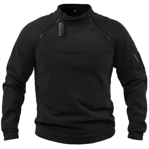 Jomartson - Military-Style Fleece Jumper