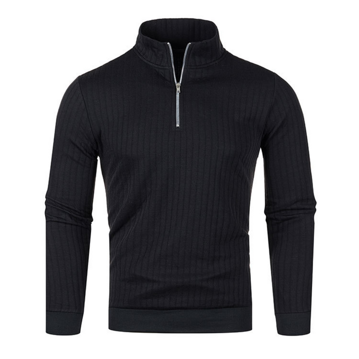 Fausto - MEN'S ZIP-UP SWEATER