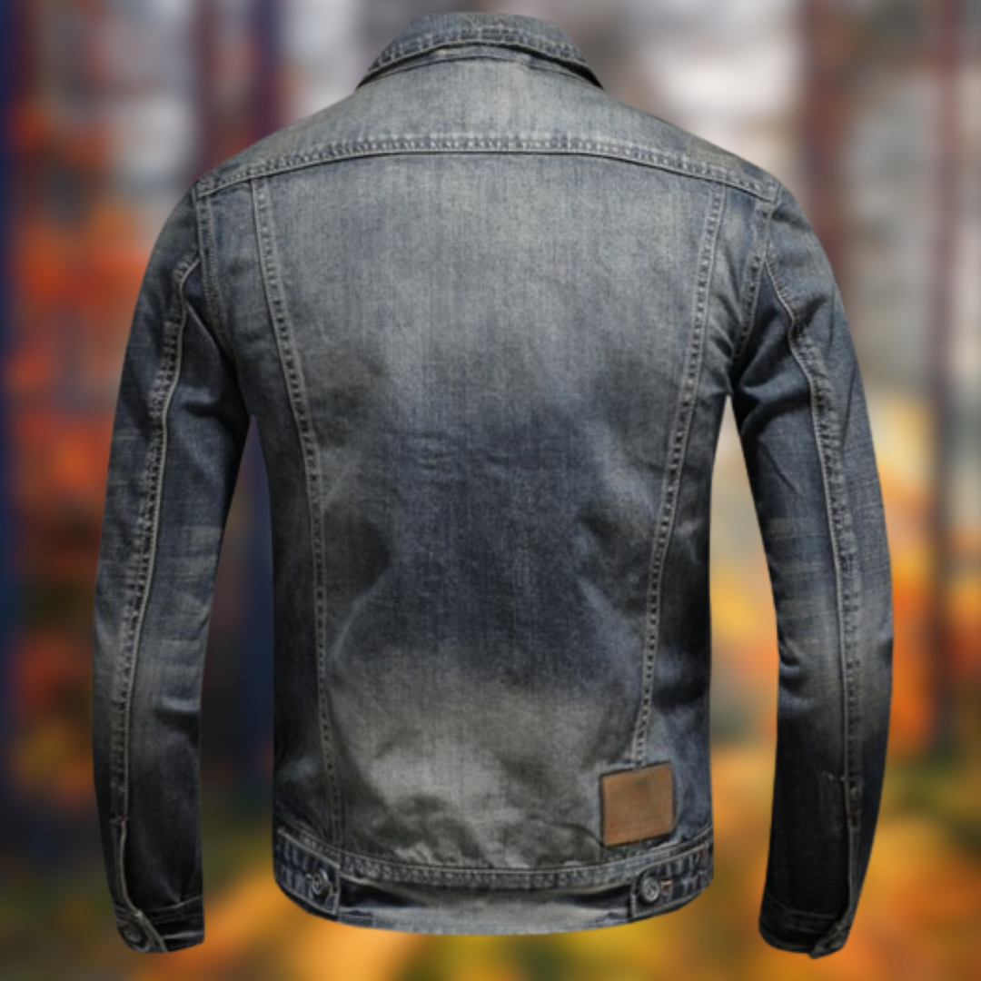 Luigi™ | Retro-Style Denim Jacket