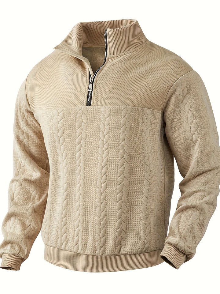 Rafael – Vintage Men's Zip Sweater