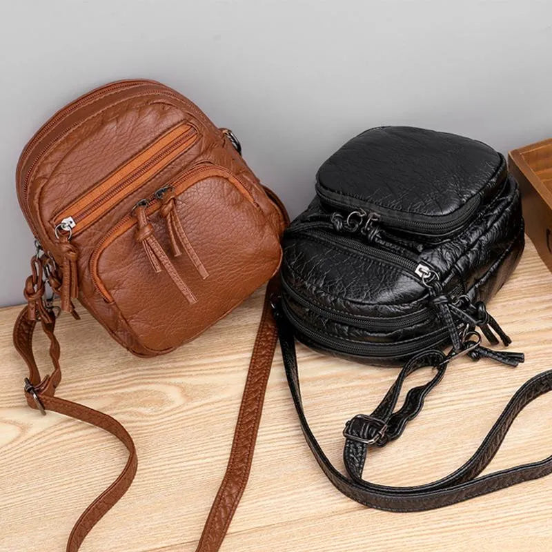 Lize | Leather Crossbody Bag