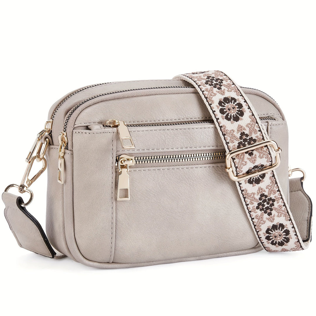 Jenner | Crossbody Vegan Leather  Bag