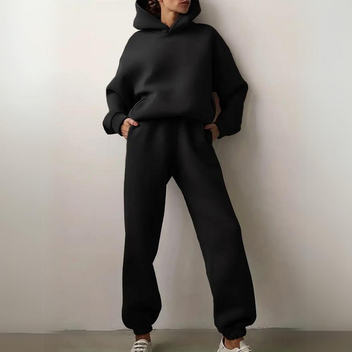 SVEVA™ | Women's Two-Piece Set: Sweatshirt and Pants