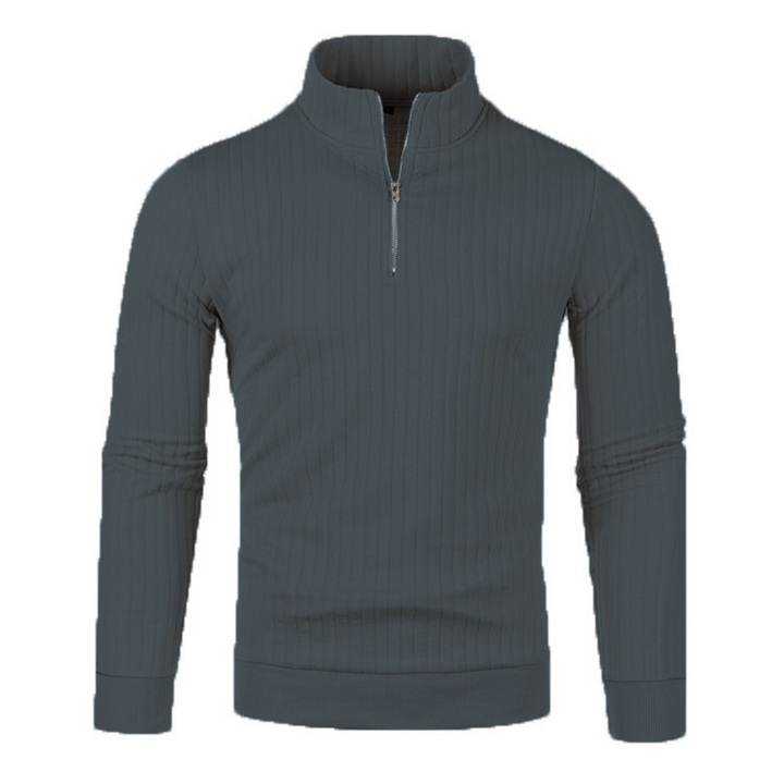 Fausto - MEN'S ZIP-UP SWEATER