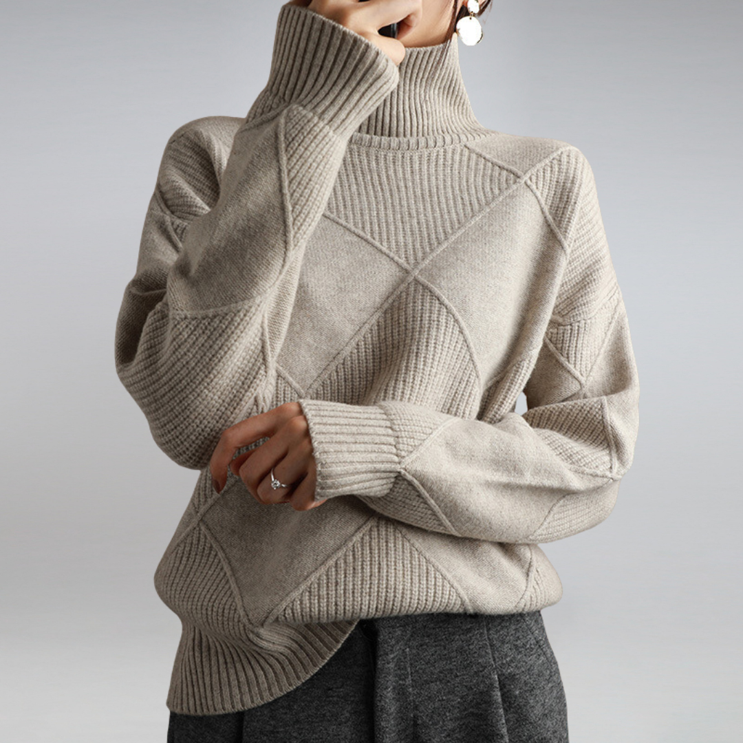 Adelle™ - Comfortable Turtleneck Sweater