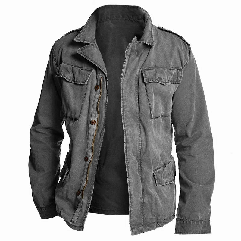 Murphy - Men's Vintage Casual Workwear Field Jacket