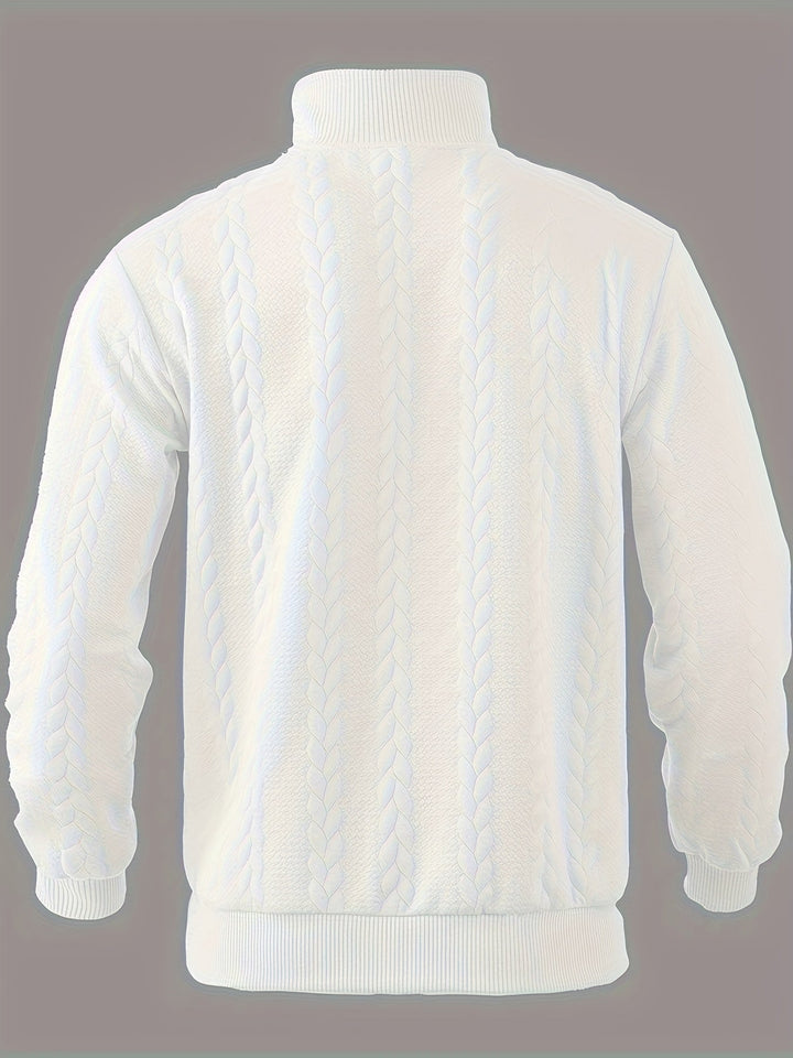 Rafael – Vintage Men's Zip Sweater