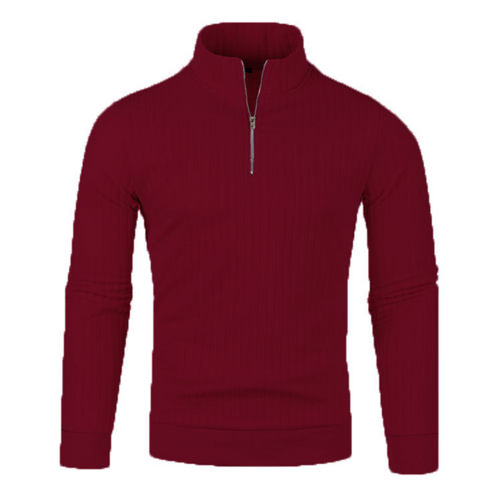 Fausto - MEN'S ZIP-UP SWEATER