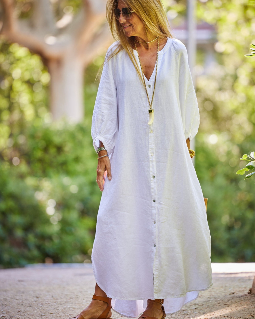 Serena™ - Delightfully Light Linen Dress