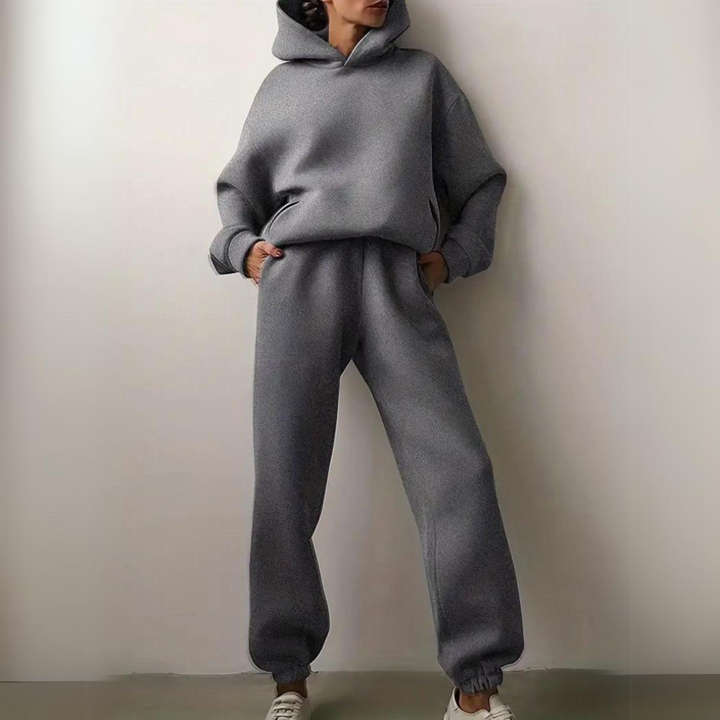 SVEVA™ | Women's Two-Piece Set: Sweatshirt and Pants