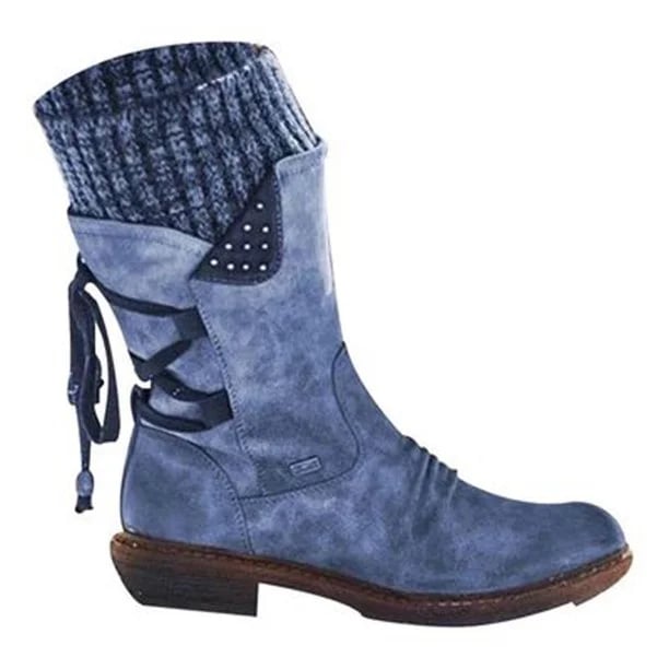 Amelia - Waterproof Mid-Calf Zip Boots