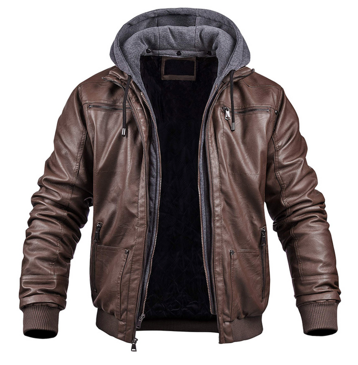 Benjamin - Premium Leather Winter Jacket for Men