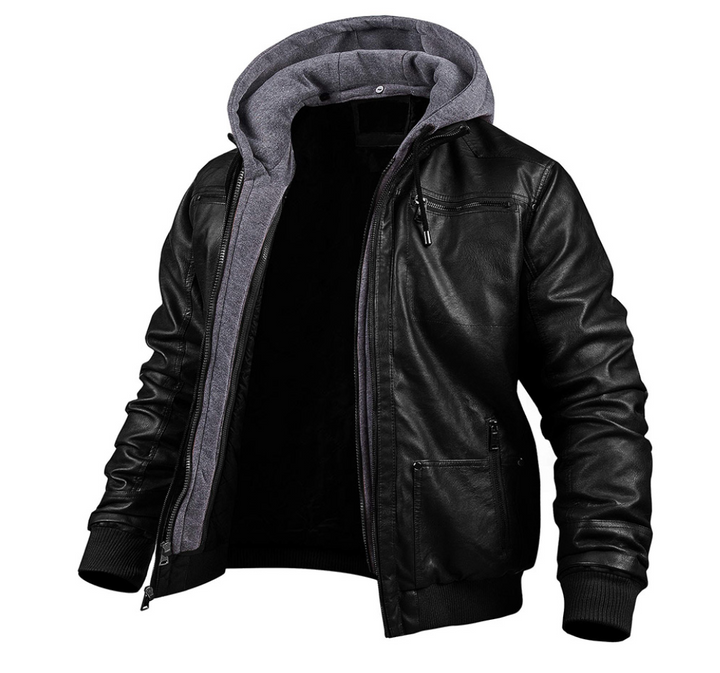 Benjamin - Premium Leather Winter Jacket for Men