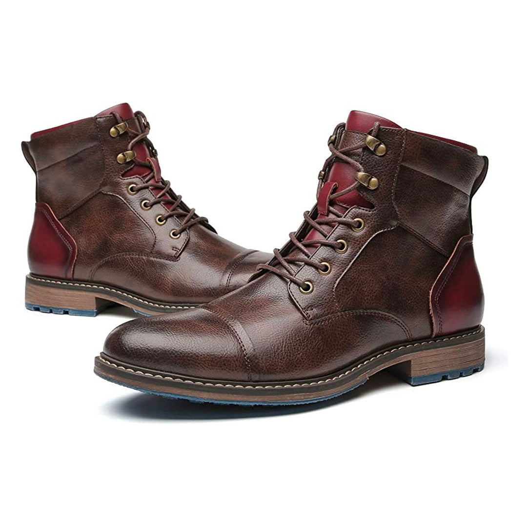 Cris - Handmade premium leather oxford boots for men