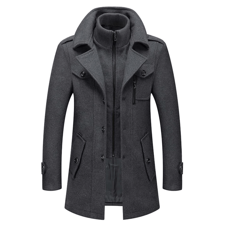 Maxim - Elegant Two-Piece Winter Coat for Men