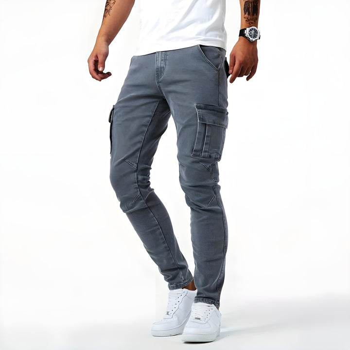 Samuel™ | Elastic Denim Cargo Pants