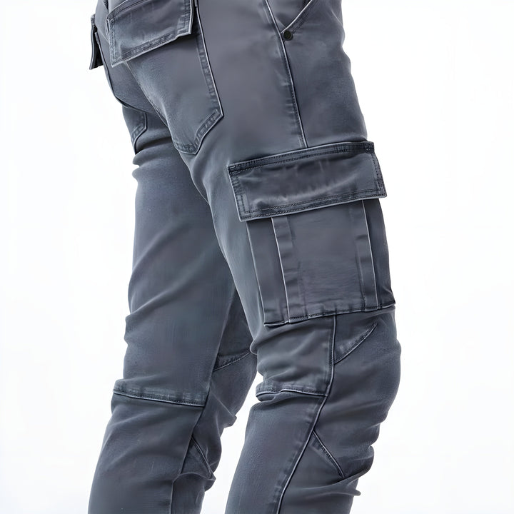 Samuel™ | Elastic Denim Cargo Pants