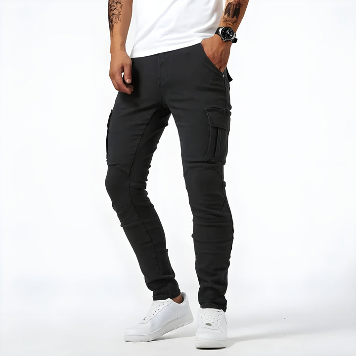 Samuel™ | Elastic Denim Cargo Pants