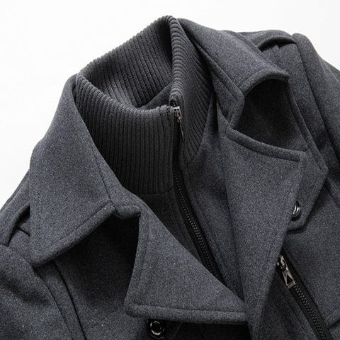 Maxim - Elegant Two-Piece Winter Coat for Men