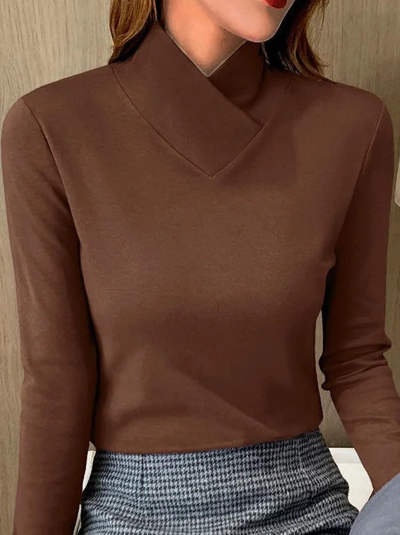 Stazia™ - Elegant Turtleneck Sweater with High Collar