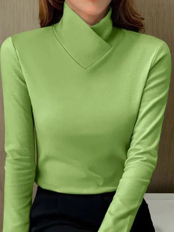 Stazia™ - Elegant Turtleneck Sweater with High Collar