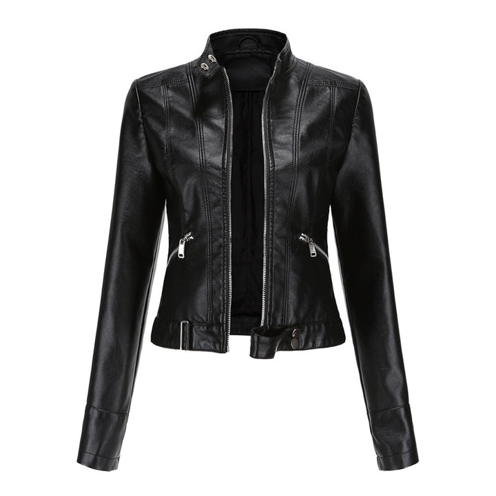 OLIVIA | SHORT LEATHER JACKET