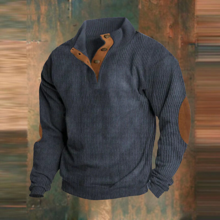 Simon | Quarter Buttoned Pullover