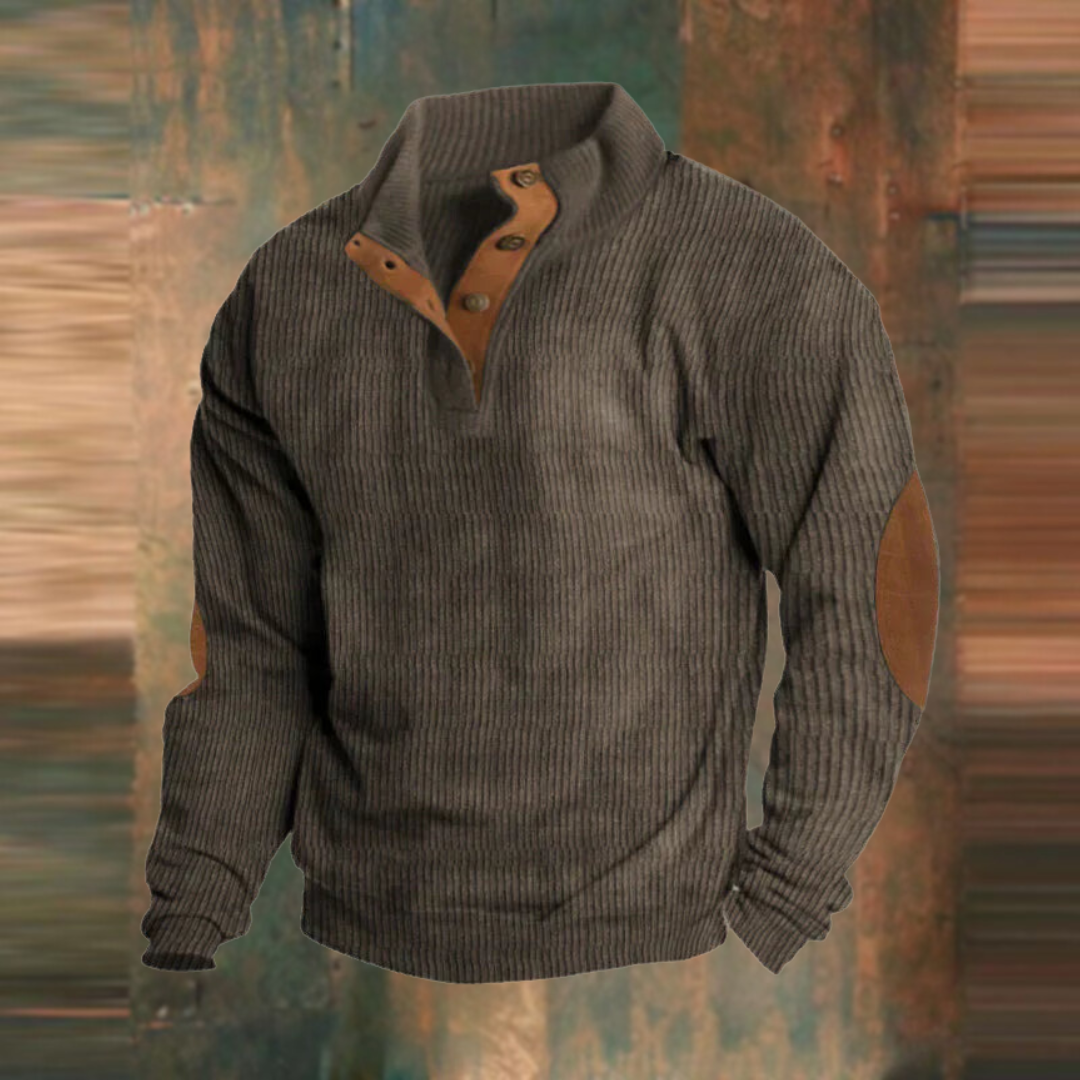 Simon | Quarter Buttoned Pullover