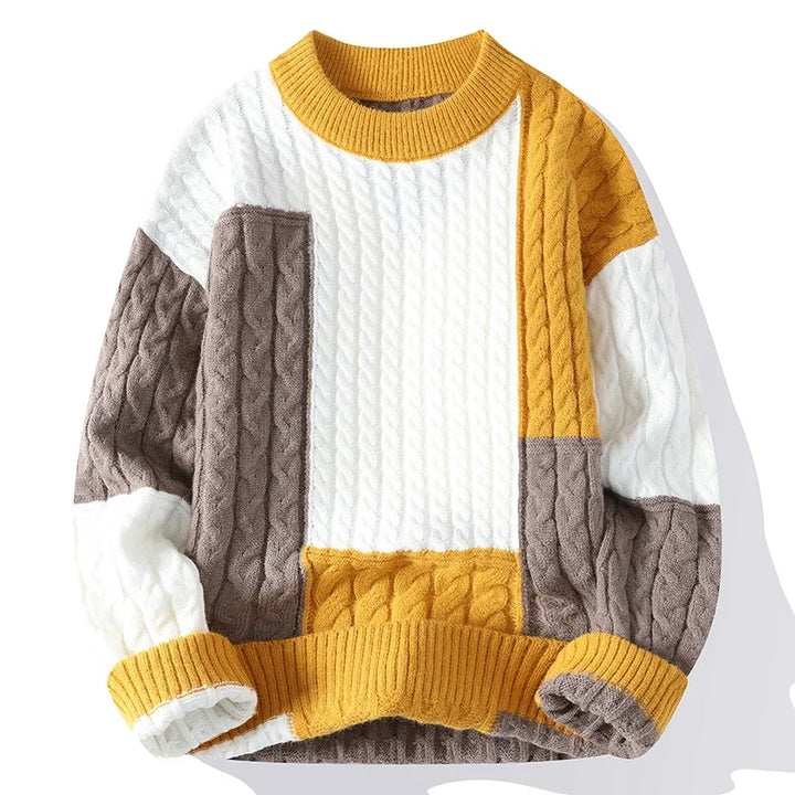 Harry | Casual Colour Block Sweater for Men