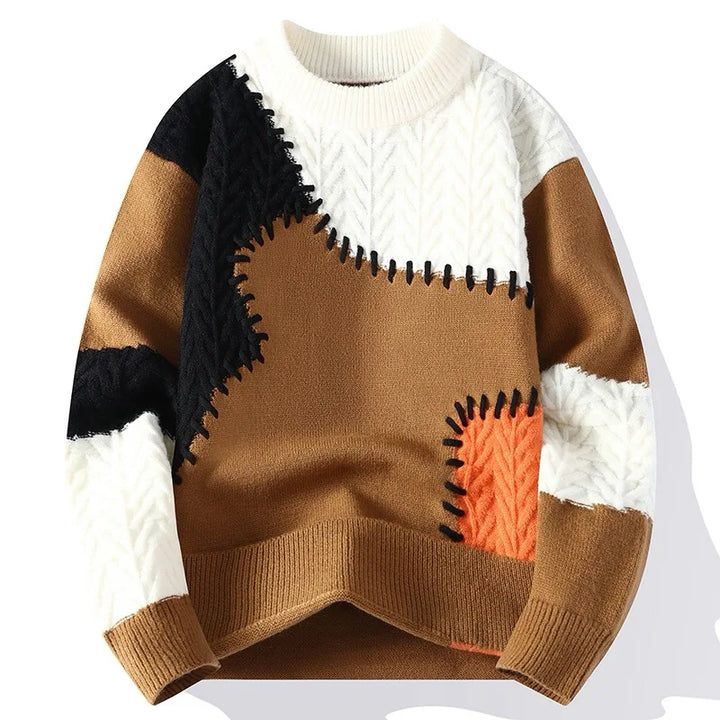 Jack | Relaxed Patchwork Jumper