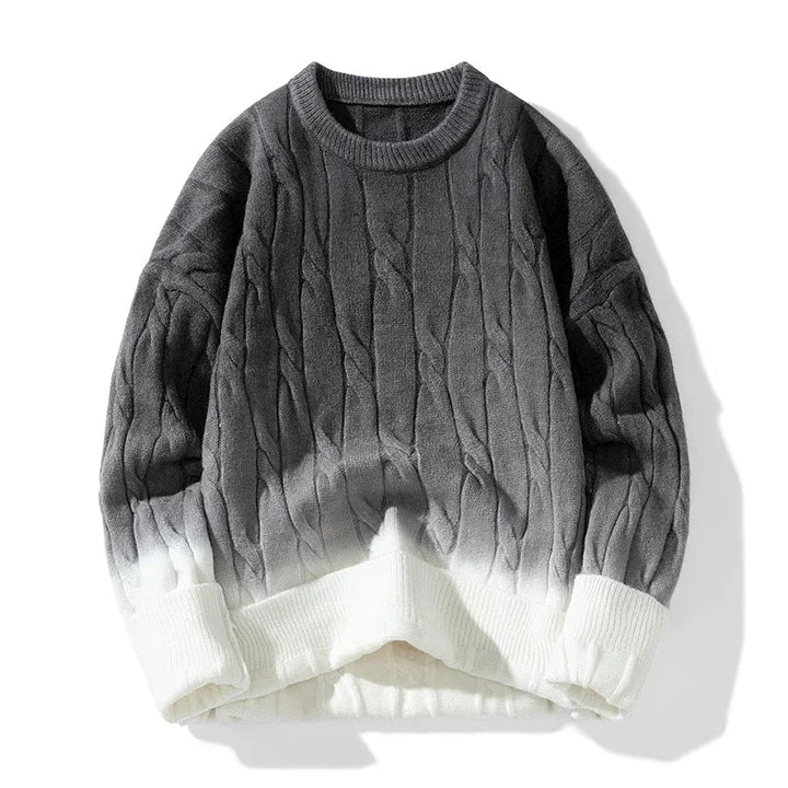 Charlie | Chunky Gradient Knit Sweater