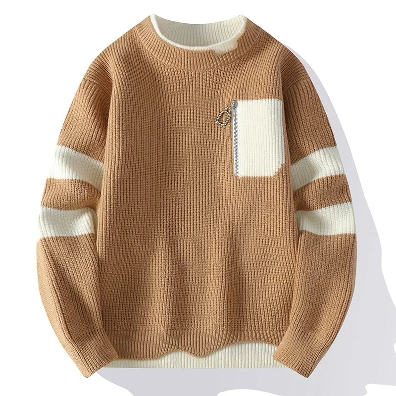 Leo | Thick Casual Knit Jumper