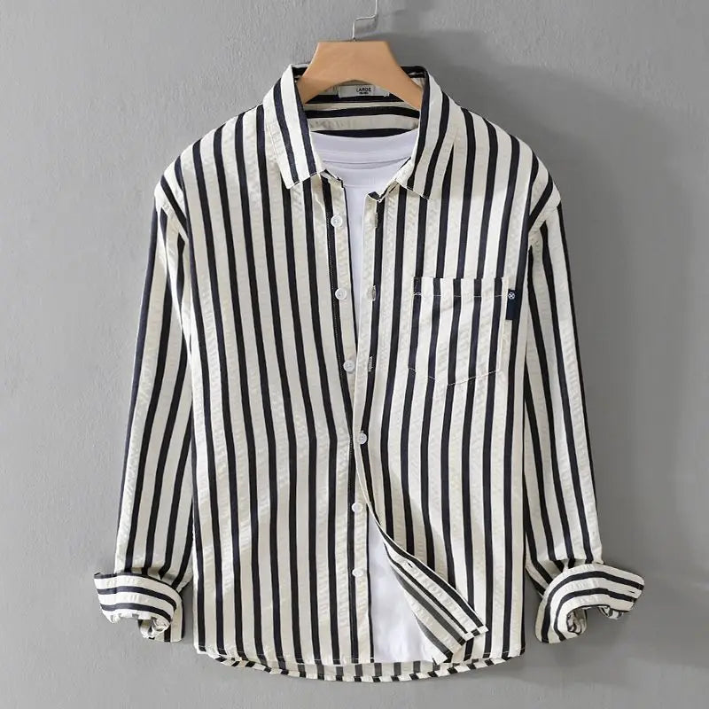 Maximilian - Elegant Striped Shirt