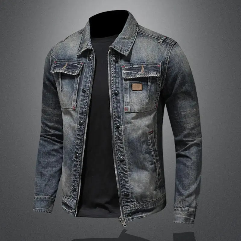 Henry - Retro denim jacket