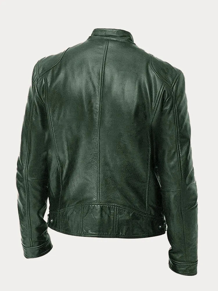 David™ - Casual Leather Jacket