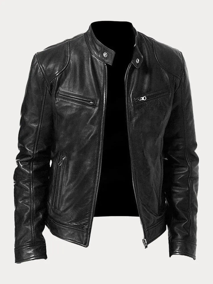 David™ - Casual Leather Jacket