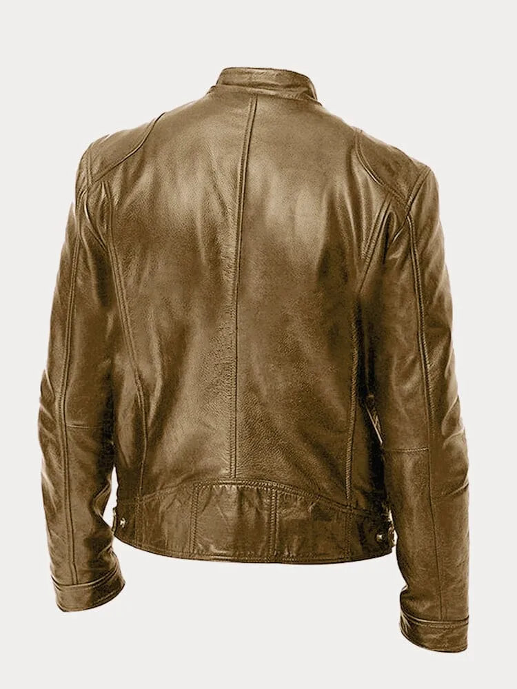 David™ - Casual Leather Jacket