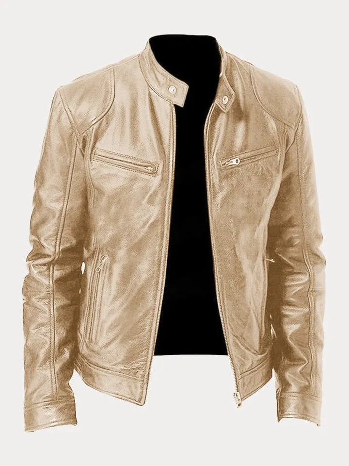 David™ - Casual Leather Jacket