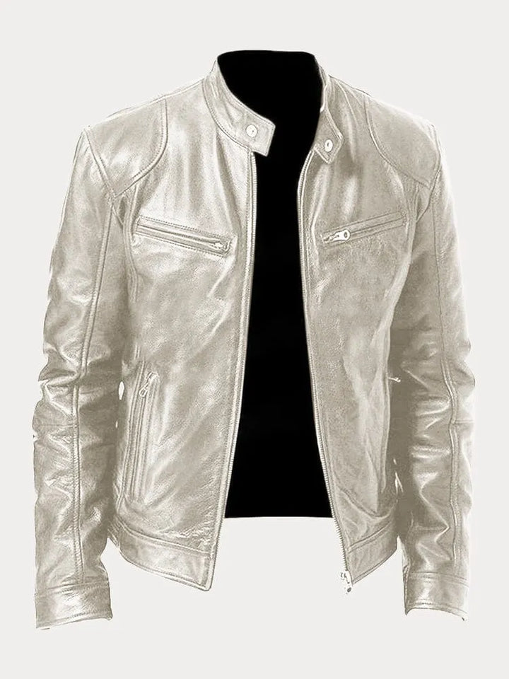 David™ - Casual Leather Jacket