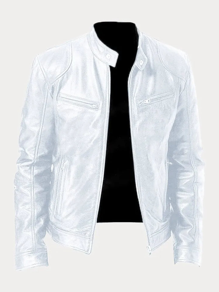 David™ - Casual Leather Jacket