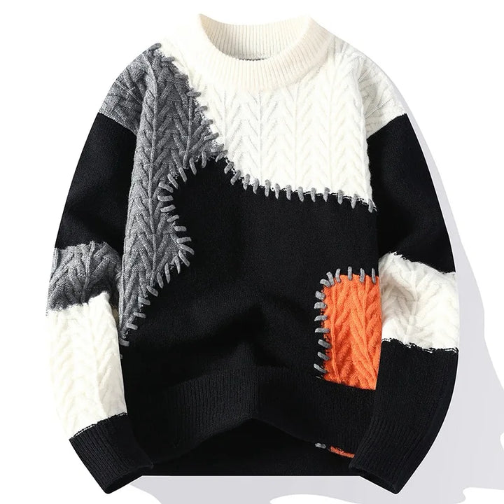 Jack | Relaxed Patchwork Jumper