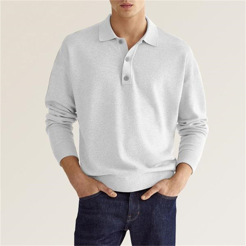 Leopold - Long-sleeved Polo Shirt