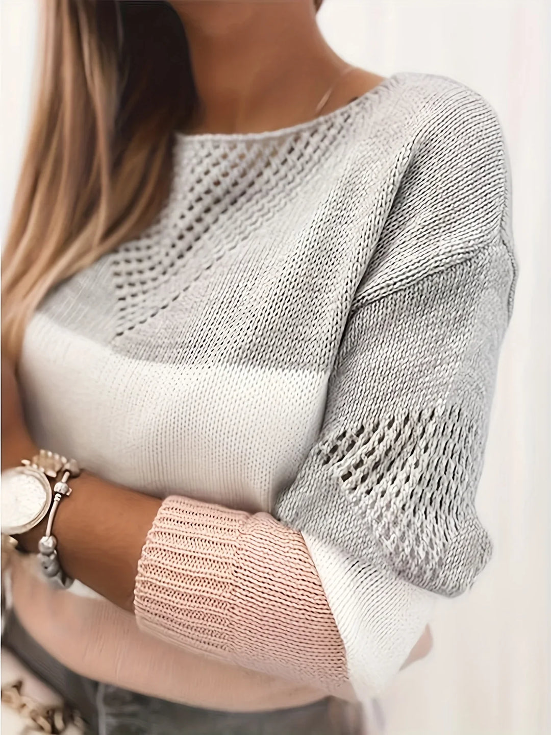 Judith™ | Cut-Out Knit Sweater