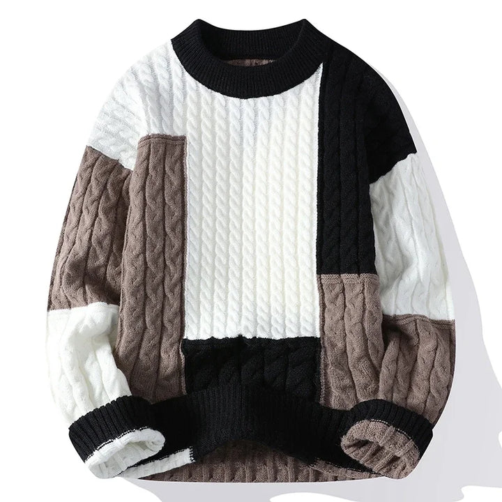 Harry | Casual Colour Block Sweater for Men