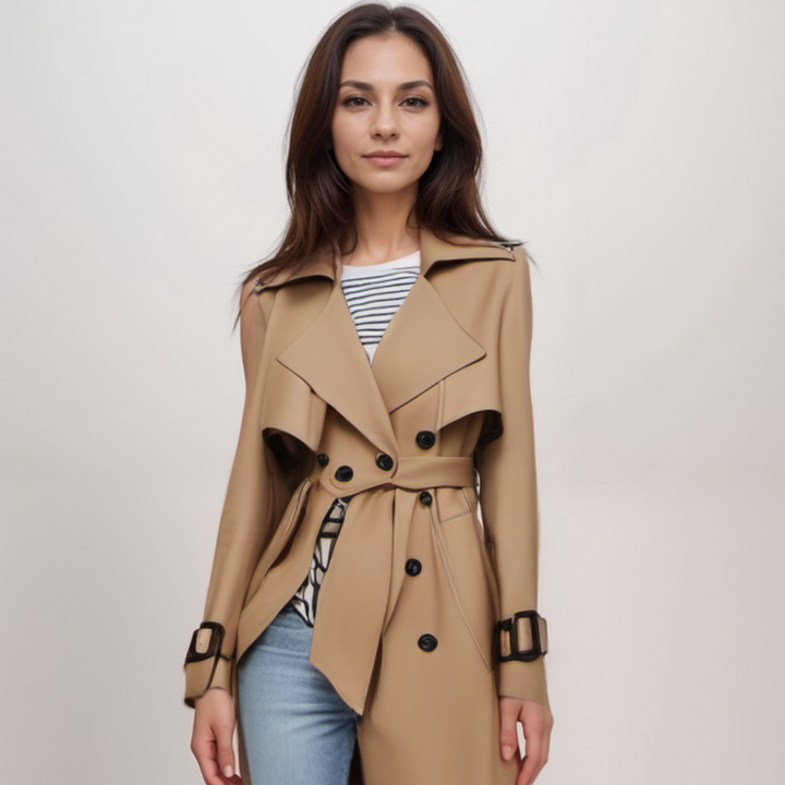 Emily - Elegant Trench Coat