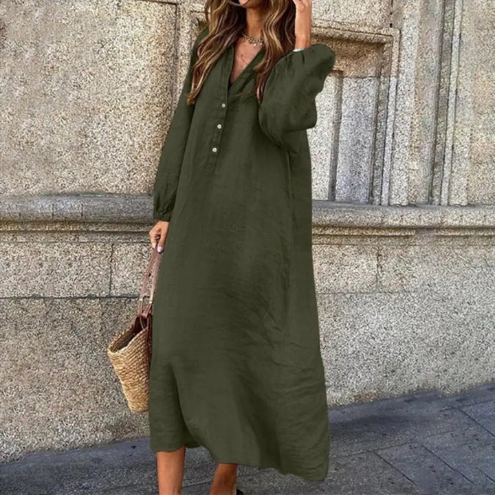 Reese | Long-Sleeve Midi Dress